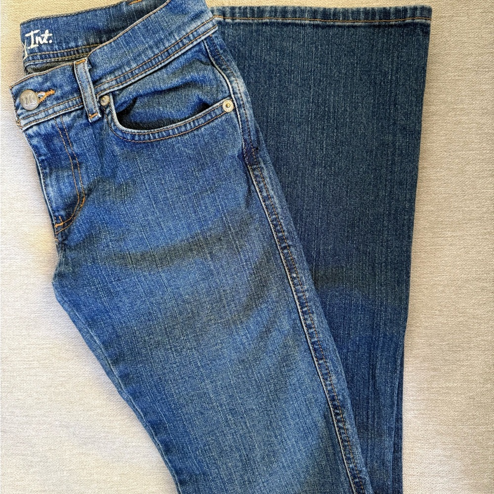 Vintage Low-Rise Flare Jeans